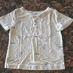 Kyte BABY Toddler Crew Neck Tee In Bunny